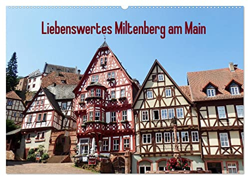 Liebenswertes Miltenberg am Main (Wandkalender 2026 DIN A2 quer), CALVENDO Monatskalender: Miltenberg ist eine liebenswerte kleine Stadt zwischen ... direkt am Main gelegen. (CALVENDO Orte)