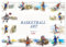 Basketball Art (Wandkalender 2024 DIN A4 quer), CALVENDO Monatskalender: Ein Kunstkalender mit dem Thema Basketball (CALVENDO Sport)