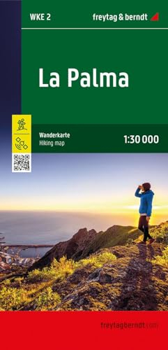 La Palma, Wanderkarte 1:30.000, freytag & berndt: 1:30,000 scale (freytag & berndt Wander-Rad-Freizeitkarten)