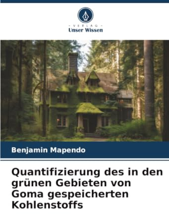 Quantifizierung des in den grünen Gebieten von Goma gespeicherten Kohlenstoffs