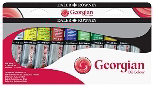 DR Georgian Oil Colour RDAGOCSES Ölfarben-Set