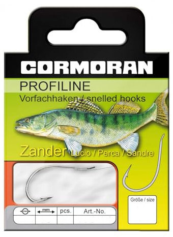 Cormoran PROFILINE Zanderhaken Nickel Gr.2/0 0,25mm