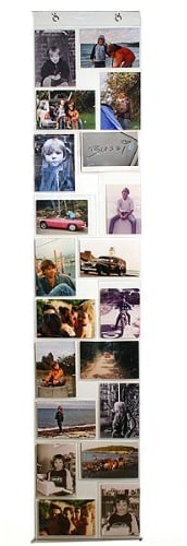 Fotovorhang,Fotohalter mit 20 Taschen für Fotos im Format 10 x 15 cm