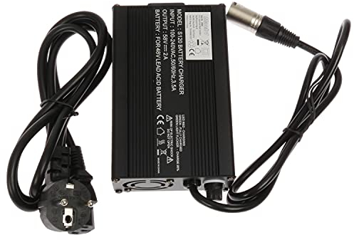 Chargeur de batterie pour trottinette électrique mach1 modèle - 6/sortie : 48 v 2A pour batterie au ploMB