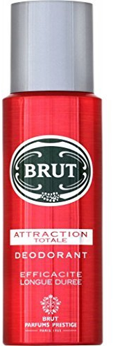 3x Brut Attraction shot Deodorant each 200ml by Brut