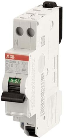 ABB Disjoncteur 1P+N SN201 D10