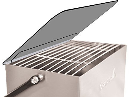 Gazcamp Abstrahlblech für Heatbox 2000 aufsetzbar