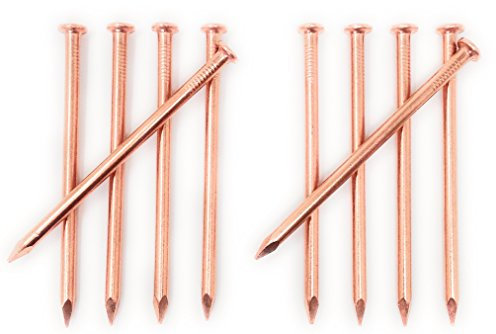 Lot de 10 clous en cuivre 10 cm