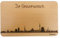 Brotzeitbrett Dortmund Skyline | Frühstücksbrettchen aus Buche | Holz Schneidbrett | Geschenk mit Gravur | Frühstücksbrett | Nordrhein-Westfalen (Brett L (26x16x1,5cm), mit persönlicher Gravur)