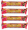 Strawberry Jawbreaker Zed Candy Lot de 4 paquets de bonbons à la gomme à mâcher