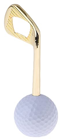 F Fityle Lustig Flaschenöffner Bieröffner Bierflaschenöffner Golfball Golf Ball Bottle Opener - Gold