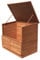 Gardiun Coffre Filtration Surélevé pour Piscine/Armoire Polyvalent Pool 91x137x120 cm en Bois