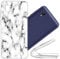 vingarshern Handyhülle Kompatibel mit Alcatel 1 (2019) 5033D/5033X Hülle Silikon Bumper Case,Dünne Flex Weich Fallschutz Silikonhülle Stoßfest Back Cover (Marmor Muster 07)