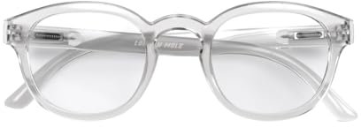 LONDON MOLE® Monalux Lesebrille | Coole quadratische pantoförmige lesegeräte | Herren damen unisex | Federscharniere