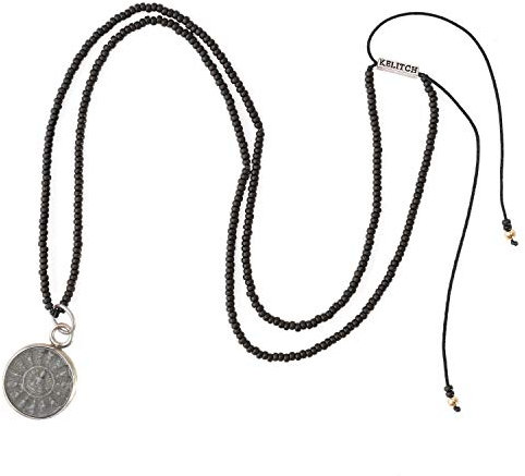 KELITCH Silber Buddha Halsketten Seed Bead Halsketten Einstellbare Strand Armbänder Glück Schmuck