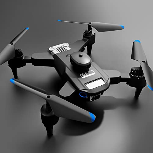 Dron con Cámara 4K UHD Zoom 50x, Sensor de Gravedad, Vuelo Estacionario Inteligente, 15 min. Tiempo de Vuelo, Resistencia Al Viento de Nivel 4, Cuadricóptero RC para Principiantes