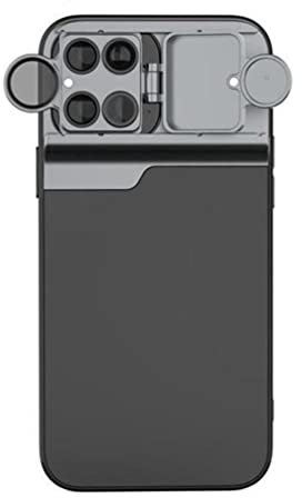 Phone Case Lens Kit for iPhone 14 Series, 30X Macro Lens -CPL Wide Angle-180° Fisheye Lens- 2X Telephoto Lens (5-in-1 for iPhone 14 pro max)