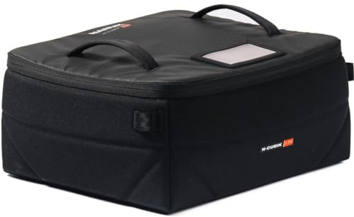NANUK N-Cubik 13S Kamerataschen-Einsatz mit verstellbarem Gurt – wasserabweisende Tasche & Würfel – stoßfester schützender Kamera-Einsatz für Rucksack – Schultergurt inklusive (29 cm x 15,7 cm x 13 cm