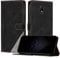 Netany Case Compatible with Samsung Galaxy J330 / J3 2017, Flip PU Leather Cover with Magnetic Kickstand Card Holder [Shockproof TPU] for Galaxy J330 (Black)