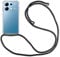 betterfon Hülle Kompatibel mit Xiaomi Redmi Note 13 4G | Handykette Smartphone Halskette Hülle mit Band | Handyhülle mit Kordel zum Umhängen Kompatibel für Redmi Note 13 4G | Schwarz
