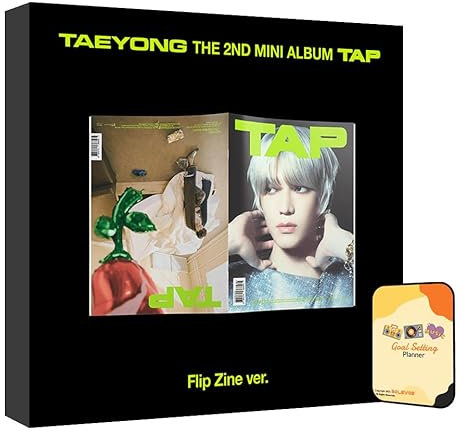 Taeyong NCT TAP Album [Flip Zine ver.]+Pre Order Benefits+BolsVos Exclusive K-POP Inspired Digital Merches