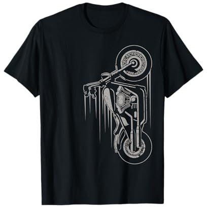 Low Rider Chopper Bike Motorcycle Rider Biker Men Husband T-Shirt