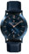 Lilienthal Berlin Chronograph The Classic in Blue Rose Gold – Herrenuhr am blauen Leder-Armband – aus Chirurgenstahl mit einem Quarzuhrwerk & saphirgehärtetem Mineralglas – 37,5 mm