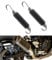 Flaconi 2PCS Gancio Molla Scarico Moto,Molle di Espansione per Moto,Molla Tubo di Scarico,Gancio a Molla,Molla per Scarico,Adatto per la Maggior Parte Delle Moto,Scooter,Fuoristrada,ecc