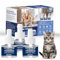 Pheromone Katzen Steckdose Beruhigung Katzenberuhiger Katze Entspannung Beruhigungsmittel Entspannungs Anti Stress Mittel Hilft Bei Anzeichen Von Reduziert Konfliktverhalten 3X 48ml NachfüLlflakons（M）