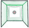 Golf Practice Net 8.2 * 8.2 * 8.2 Ft Golf Hitting CageTarget 4.92 Ft For Backyard Driving Indoor and Outdoor Hitting Training