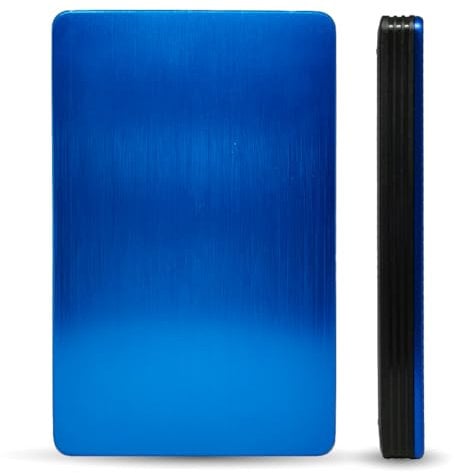 1TB Portable External Hard Drive – Ultra Slim USB 3.0 HDD with LED Light Indicator – Plug & Play Backup Storage Device – Portable Hard Drive for PC, Mac, PS4, & More – Universal Compatibility