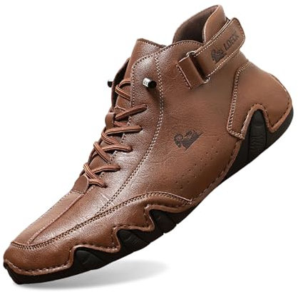 Alpaca Barfuss Schuhe, Alpaca - Ergonomischer, Wasserdichter & Schmerzlindernder Leder-Barfußschuh, Ldeck Herren Schuhes, Schuhe Schwarz Weiß Sneaker 45 44 46 47 48 49 33