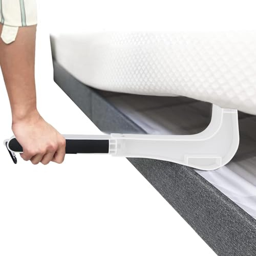 Mattress Lifting Tool - 17.32 x 9.84 x 1.97 Inch PP, Silicone Bed Lifter Tool | Easy Mattress Riser for Changing Bedding | Robust Wedge Lifter with Handle - For Home, Hotel, Bedroom