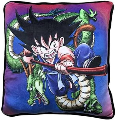 Dragon Ball Z Coussin Carre San Goku et Shenron