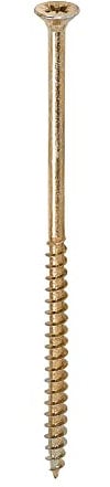 TIMCO Solo Chipboard & Woodscrews - Gold - 6.0 x 150 - Box of 100