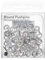 Bi-Office PI1219 Runde Pinnnadeln, Metall/Kunststoff, transparent
