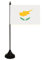 U24 Tischflagge Zypern Flagge Fahne Tischfahne 10 x 15 cm