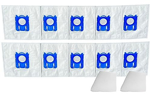 10 Premium Vacuum Cleaner Bags Compatible with Electrolux Ultra Silencer Z1720