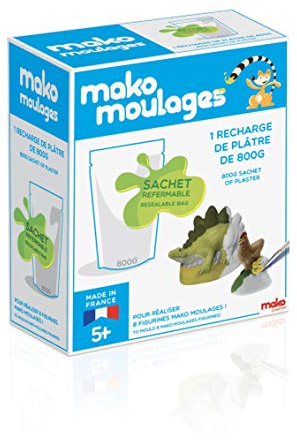 Dujardin - Mako Créations - Recharge de Pltre - Kit de Loisirs Créatifs, Blanc
