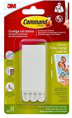 Command UU001563392 Bandes pour accrocher des cadres avec encadrement étroit