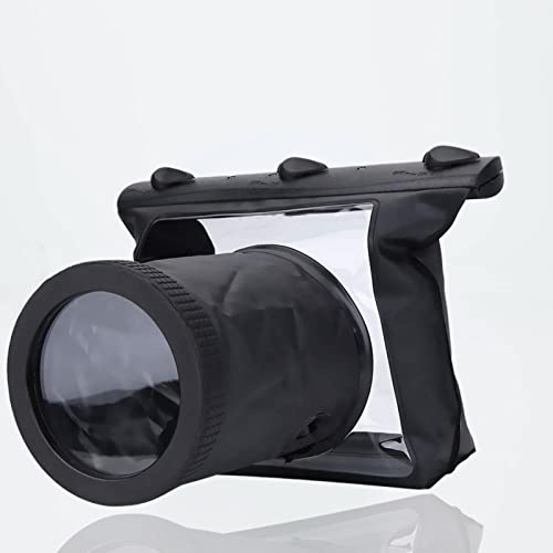 Custodia impermeabile per fotocamera, custodia subacquea impermeabile HD, custodia subacquea con custodia per custodia per fotocamera reflex DSLR
