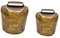 MILISTEN 2 Pezzi Campana in Rame Mucca Cavallo Pecora Campana Bovini Campane in Metallo Campane Animali da Fattoria Campana in Bronzo Rumorosa per Giochi Eventi Artigianato Grande
