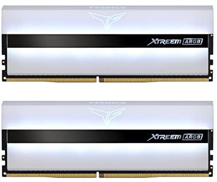 Team Group T-Force Xtreem ARGB, DDR4-3200, CL14-16GB Dual Kit, weiß