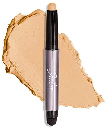 Julep Eyeshadow 101 Crème-to-Powder Eyeshadow Stick (Vanilla Matte) Long-Lasting, Waterproof Eye Shadow - Blendable, Crease-Proof Eye Shadow Stick with Built-In Smudger - Shimmer Eyeshadow