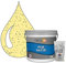 POK PAILLETTE : Peinture de Finition Acrylique Effet Pailleté Murs Intérieurs 5L - Jaune Pop-Corn