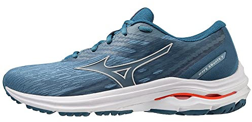 Mizuno Herren Wave EQUATE 7 Straßen-Laufschuh, Provincial Blue/Nimbus Cloud/Soleil, 41 EU
