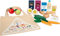 small foot Kit d'aliments végétariens Fresh en Bois, Accessoires pour la Cuisine des Enfants, Jeu de rôle dès 3 Ans Jouets, 12284