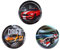 Belmil Patches mit Klettverschluss Set 3-teilig- kompatibel mit Schulranzen Comfy/Smarty (Drift)
