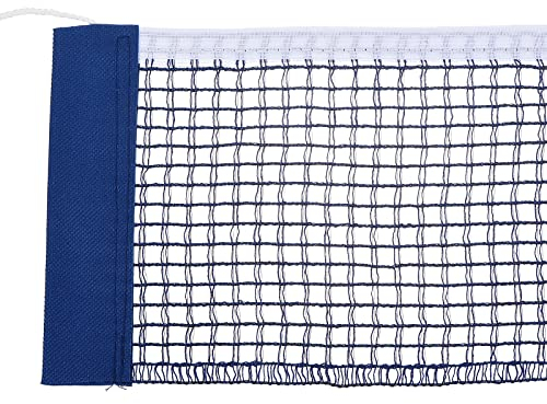 PATIKIL Tischtennis Netz Ersatz, Ping Pong Netz String Spannung Ausrüstung Zubehör Polyester Baumwolle für Indoor Outdoor, Blau