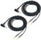 FAAEAL Audio Replacement Cable Compatible with Hifiman Sundara HE4XX HE400SE HE560 HE1000V2,Meze 99 Classics,Denon AH-D7200 AH-D9200 Headphones,3.5mm to Dual 3.5mm(4.9ft 2-Pack)